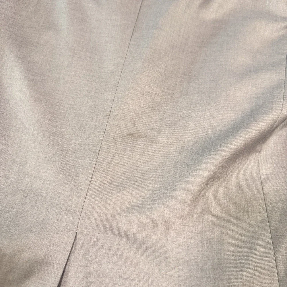 Giorgio Armani Le Collezioni Blazer Mens 52R Gray Virgin Wool Italy Vintage